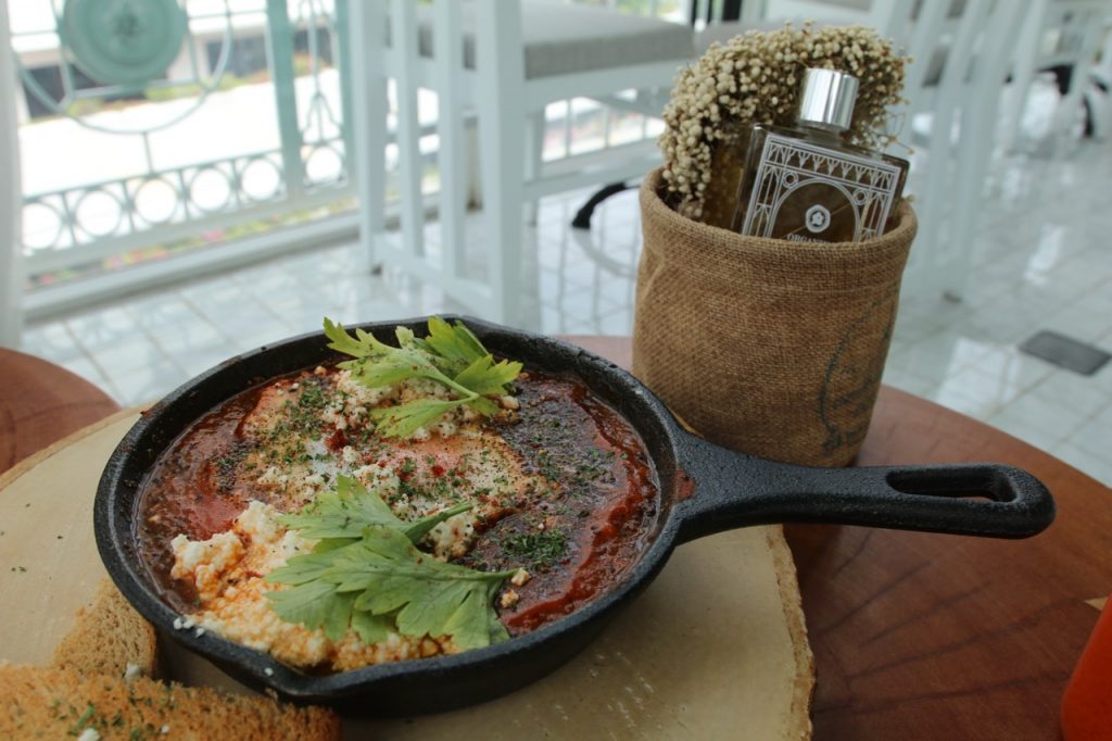 Organika's Shakshuka - good taste, but too small