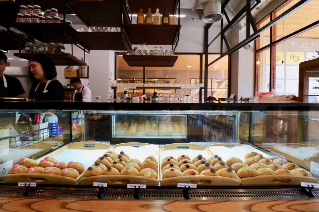 Artisans doughnuts, freshly made every morning