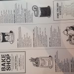 drinks menu