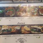 Iwane Salad menu