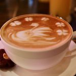 swan latte art