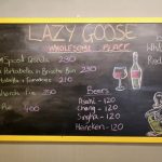 lazy goose black board